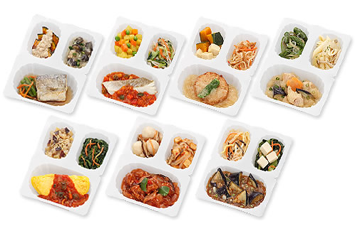 冷凍弁当の宅配サービス:バリエーション豊かなお弁当