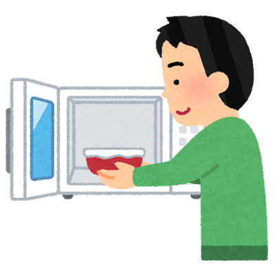 レンジで楽
