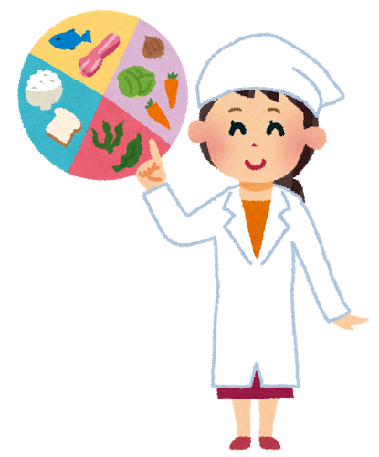 栄養士のイラスト